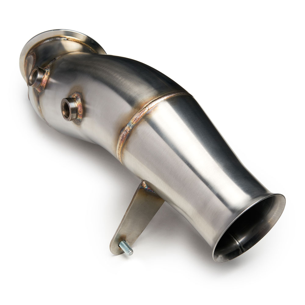CTS Turbo Catless 4" Downpipe BMW N55 (Electric Wastegate) X4 M40i CTS Turbo EXH-DP-0023-M40i