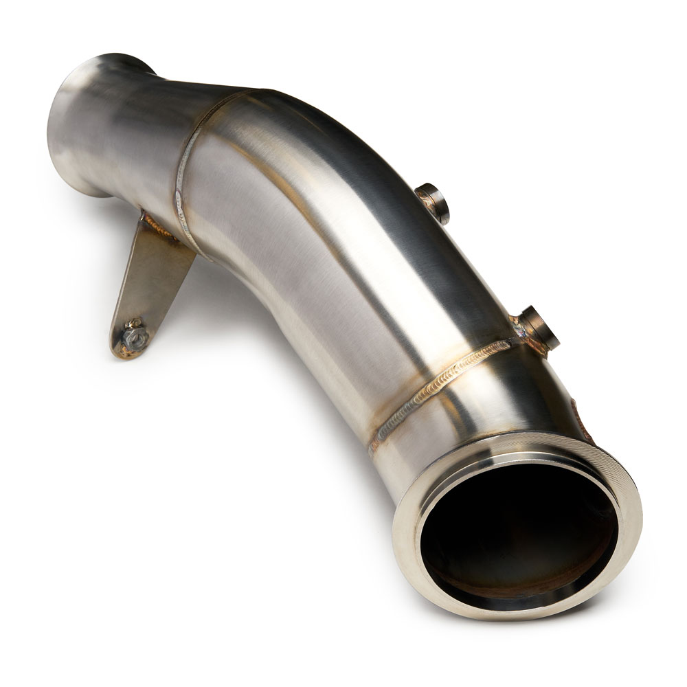 CTS Turbo Catless 4" Downpipe BMW N55 (Electric Wastegate) X4 M40i CTS Turbo EXH-DP-0023-M40i