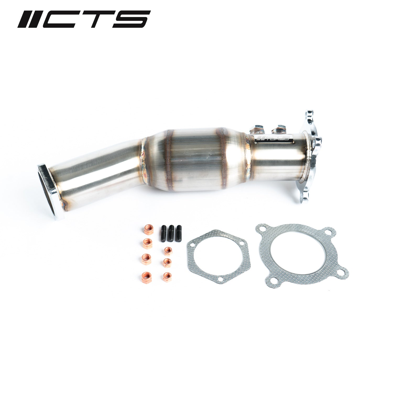 CTS Turbo B7 Audi A4 2.0T High Flow Cat Pipe CTS Turbo EXH-TP-0003-B7-CAT