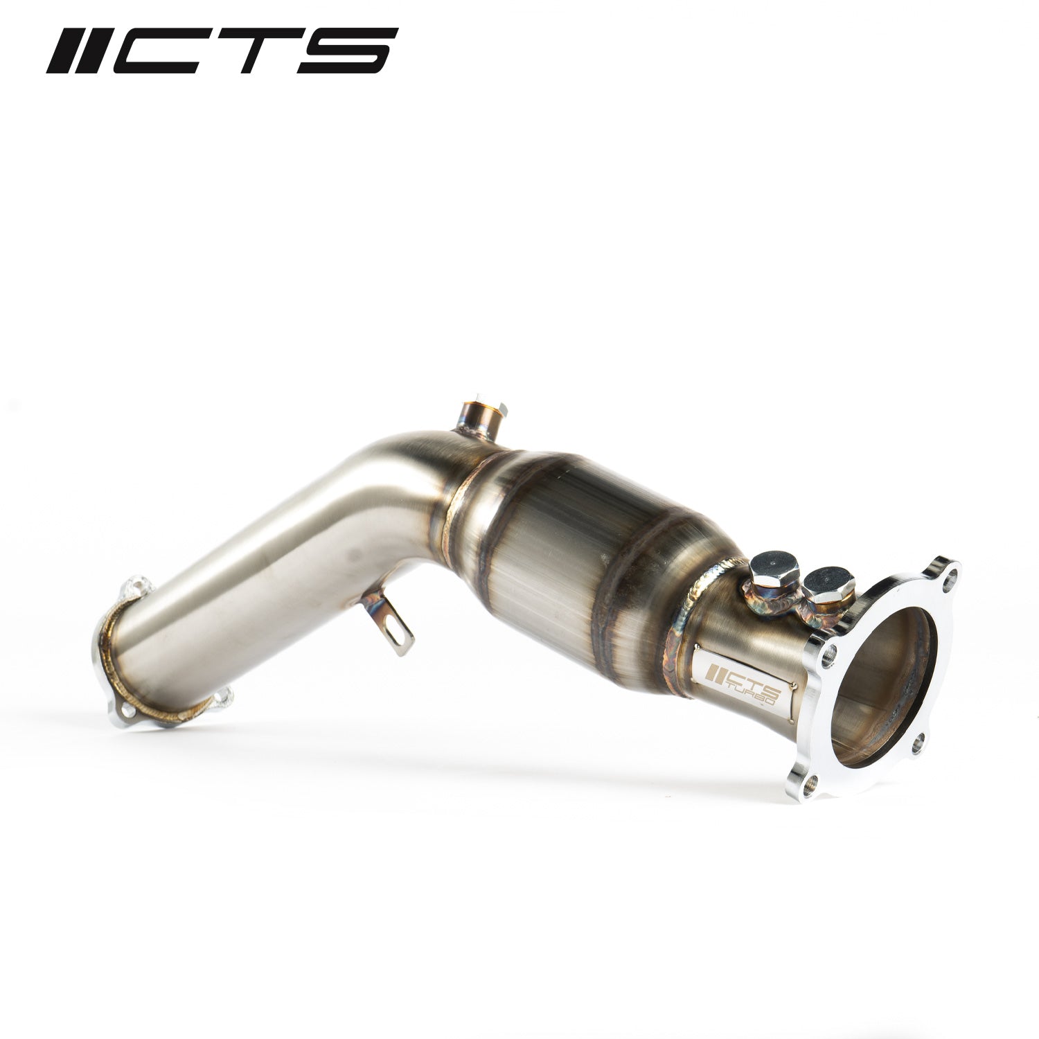 CTS Turbo B8/B8.5 Audi A4/A5/AllRoad/Q5 1.8T/2.0T High Flow Catalytic Converter CTS Turbo EXH-TP-0004-B8-CAT