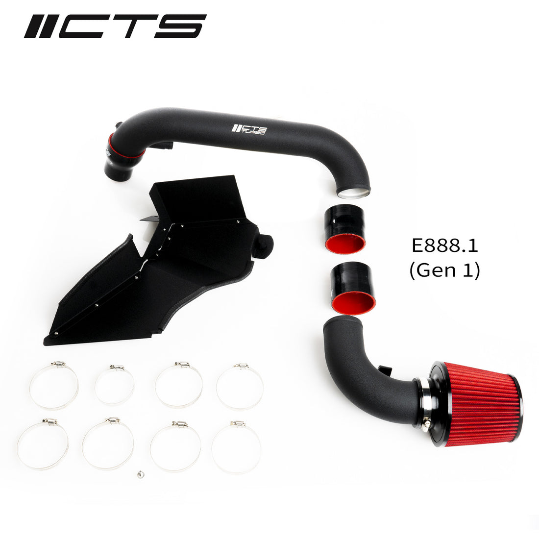 CTS Turbo 3" Air Intake System for 1.8TSI/2.0TSI (EA888.1 and EA888.3 non-MQB) CTS Turbo IT-220R