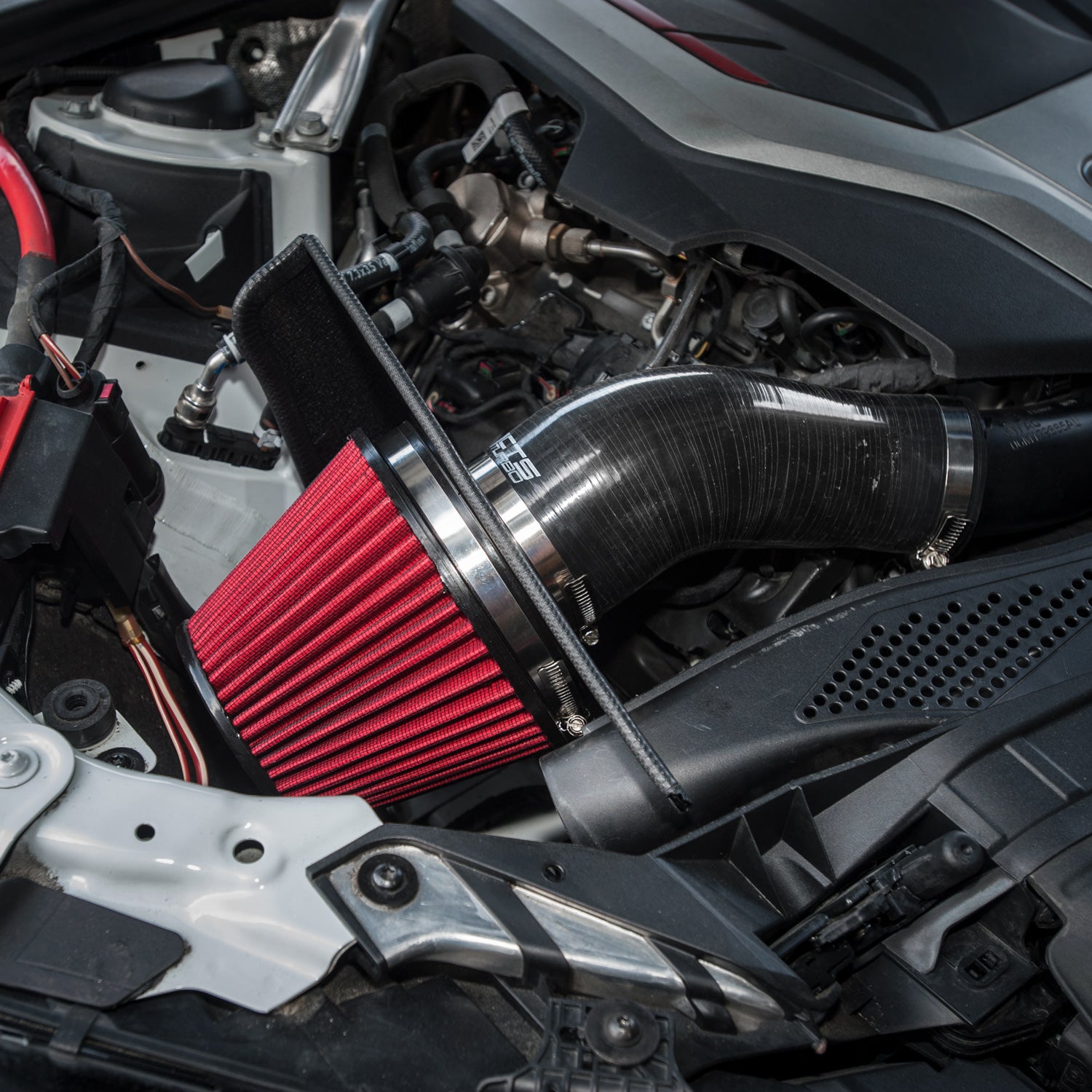 CTS TURBO B9 AUDI A4; AllRoad; A5; S4; S5; RS4 HIGH-FLOW INTAKE (6" Velocity Stack) CTS Turbo IT-290R