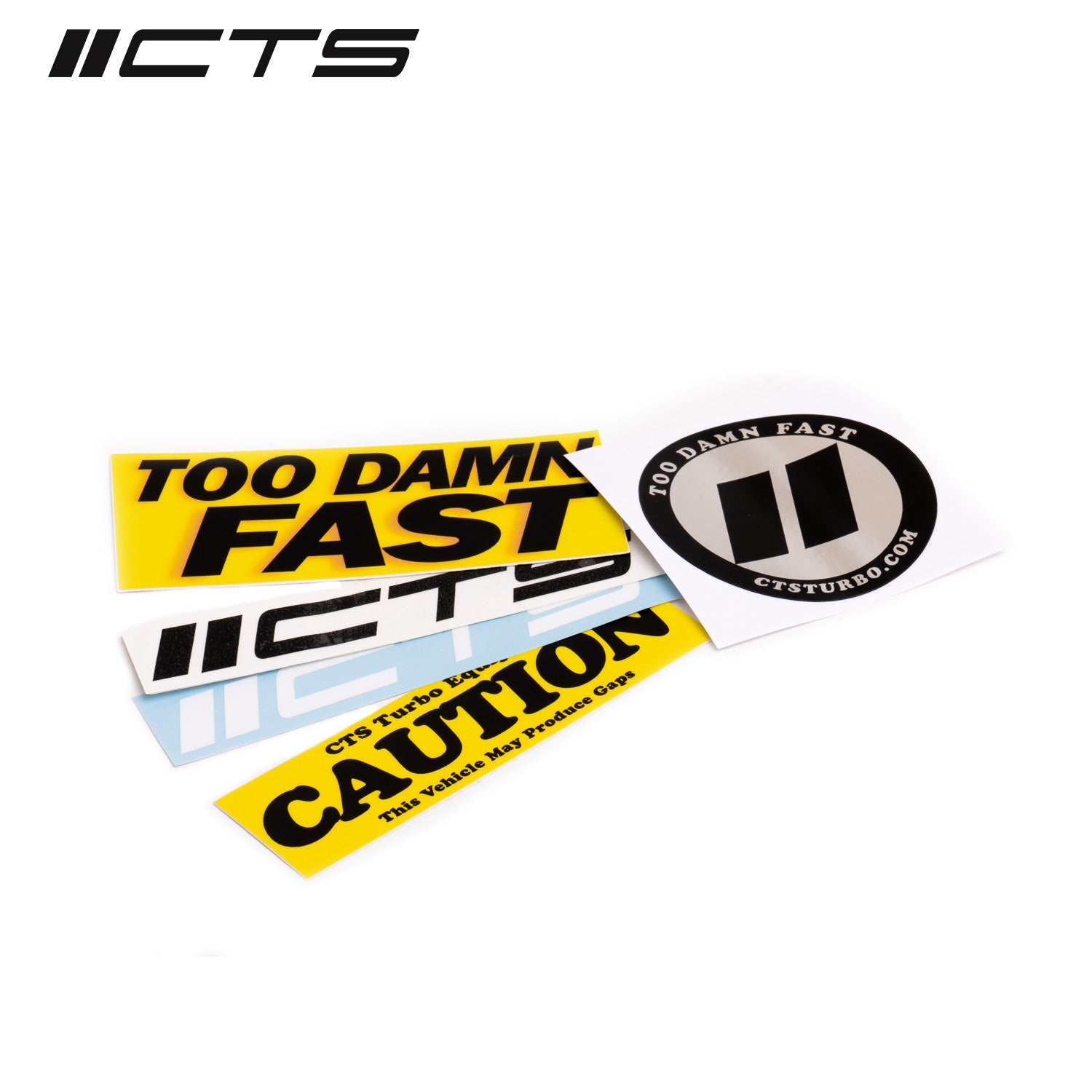 CTS Turbo Sticker Pack CTS Turbo DECALPACK