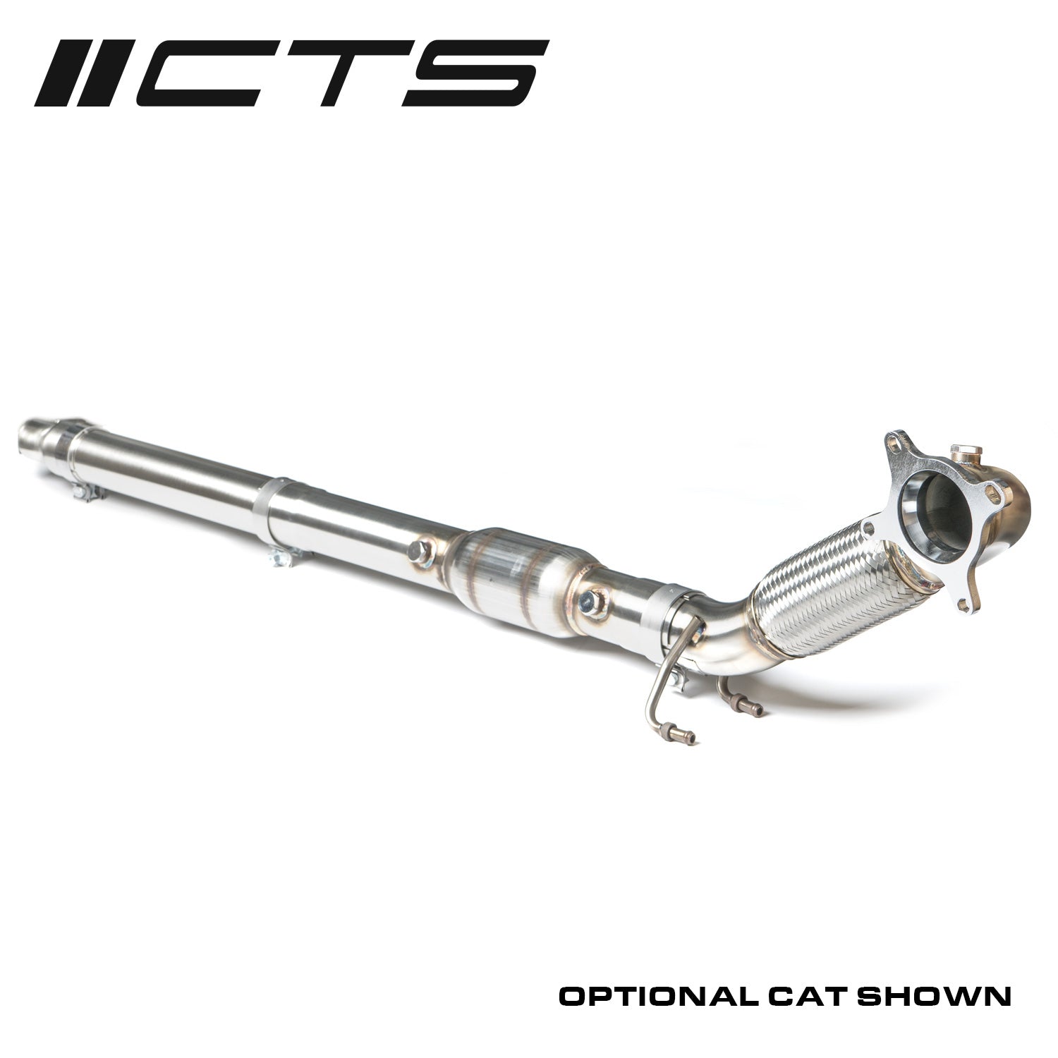 CTS Turbo Audi/VW 2.0T FWD Exhaust Downpipe (MK5; MK6; 8P A3; 8J TT) CTS Turbo EXH-DP-0001