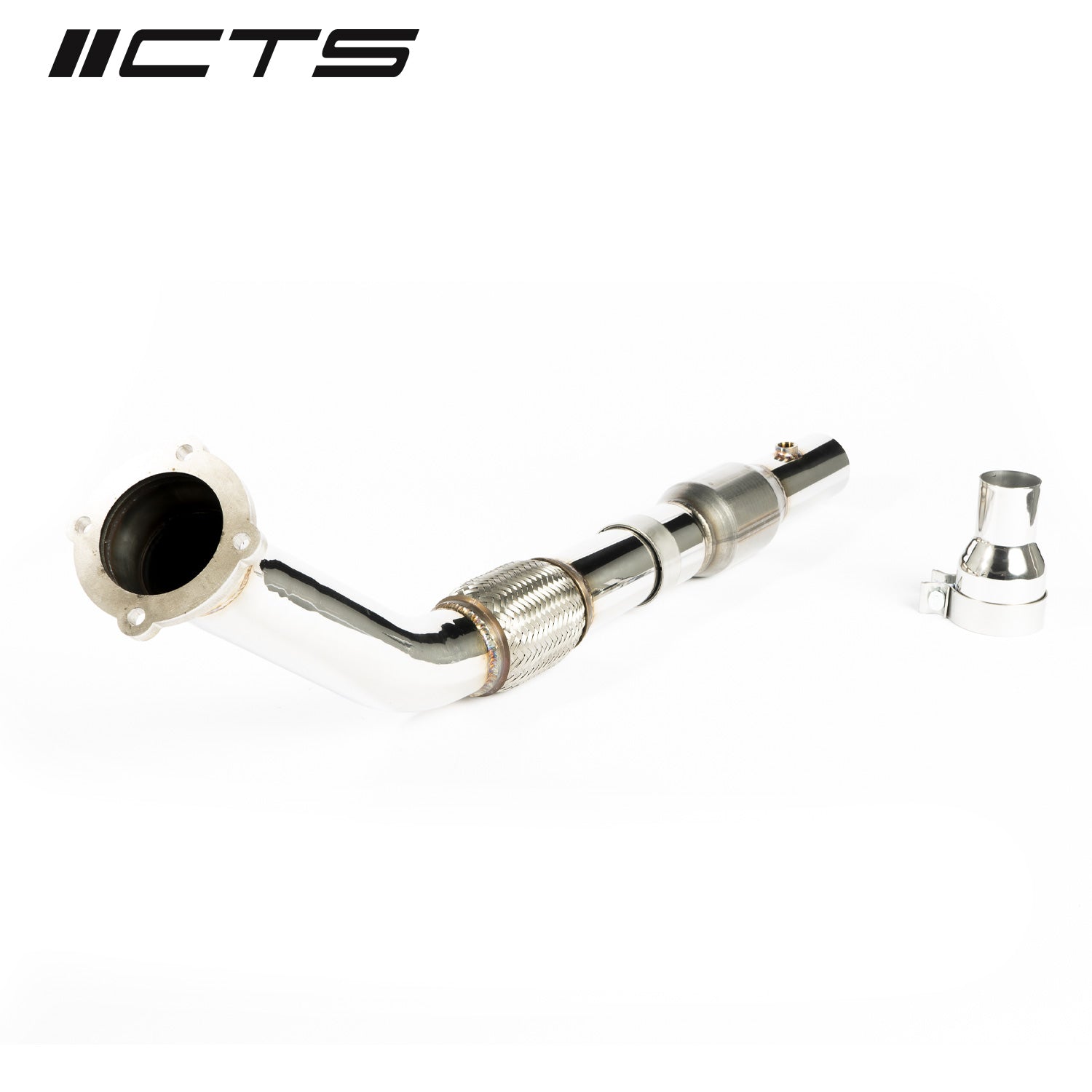 CTS Turbo MK4 1.8T Downpipe High-Flow Cat CTS Turbo EXH-DP-0002-CAT