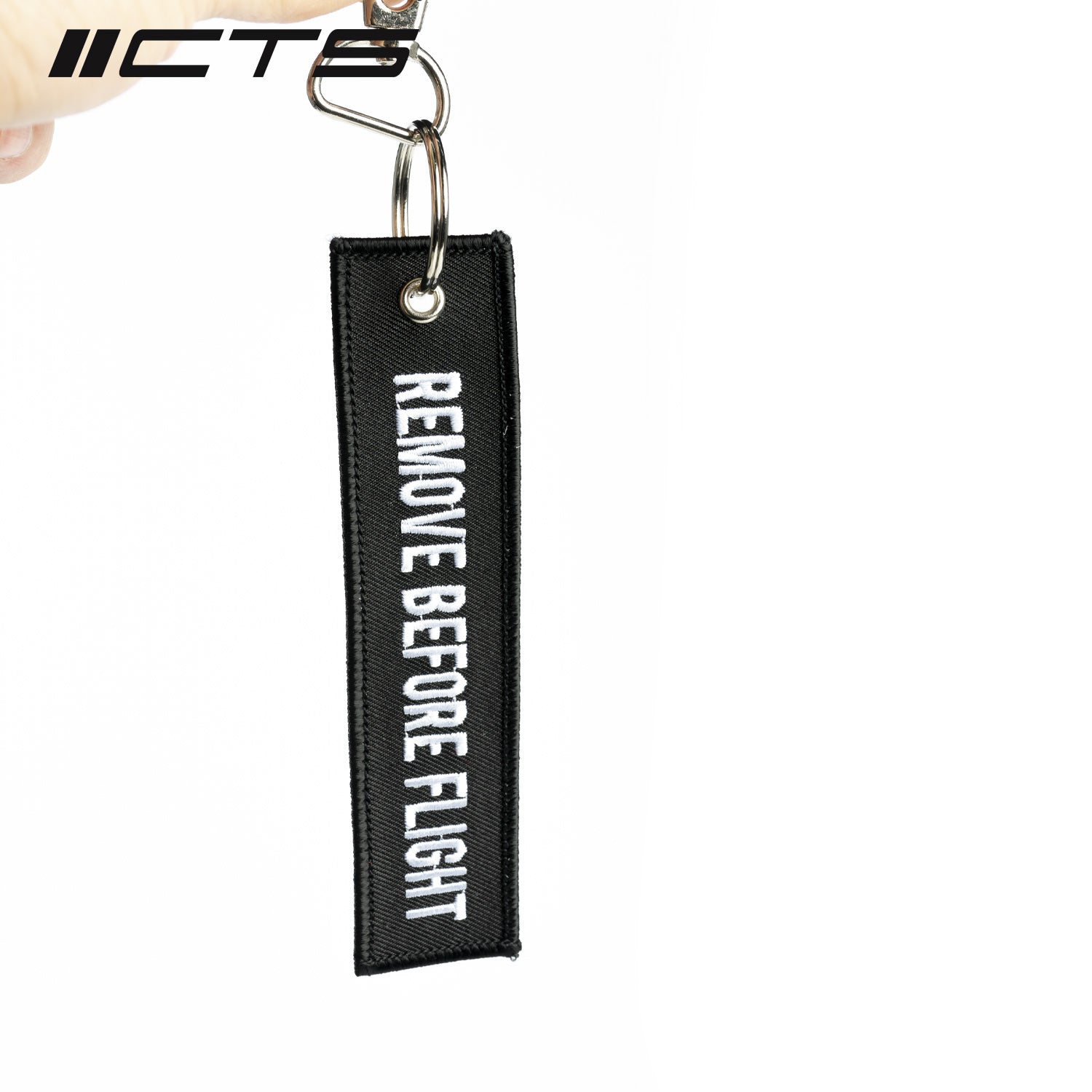 CTS Turbo Flight Tag – “Remove Before Flight” – Black CTS Turbo TAG-FLIGHT-BLK