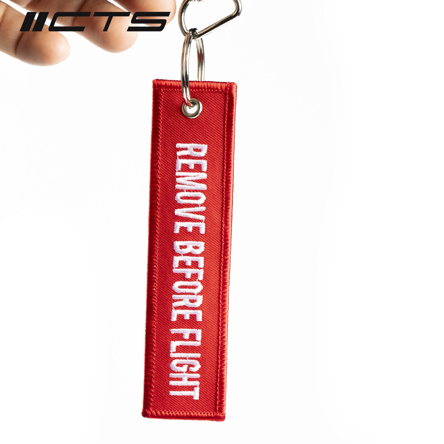 CTS Turbo Flight Tag - "Remove Before Flight" - Red CTS Turbo TAG-FLIGHT-RED