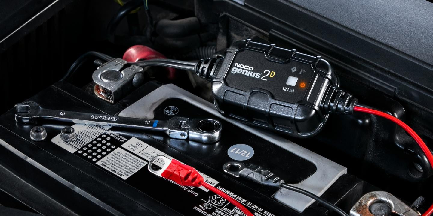 NoCo Genius 2d Cargador / Mantenedor Bateria 2 Amp Direct Mount