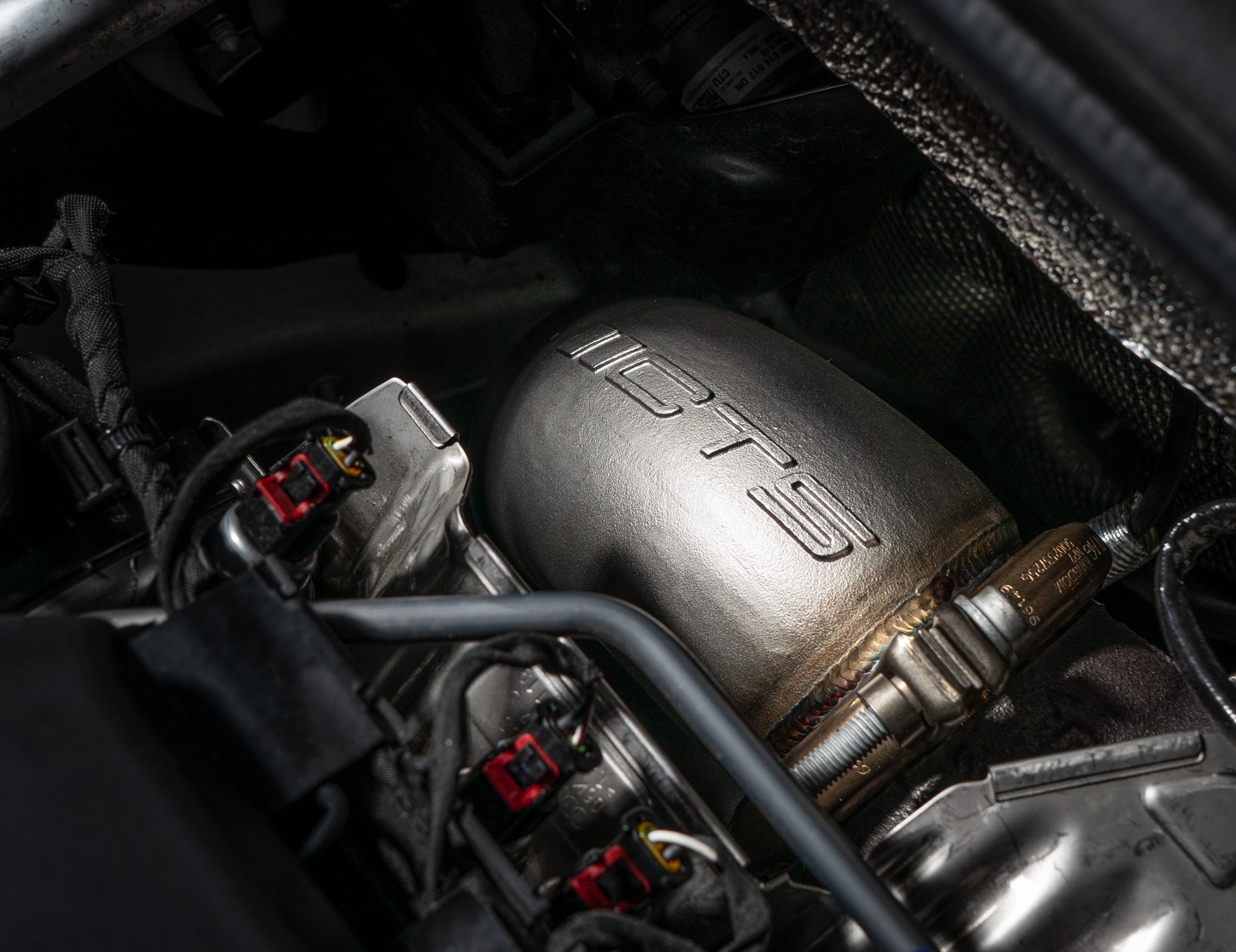 CTS Turbo MQB FWD Exhaust Downpipe with HIGH FLOW CAT (MK7/MK7.5 Golf; GTI; GLI; A3 FWD) CTS Turbo EXH-DP-0014-CAT
