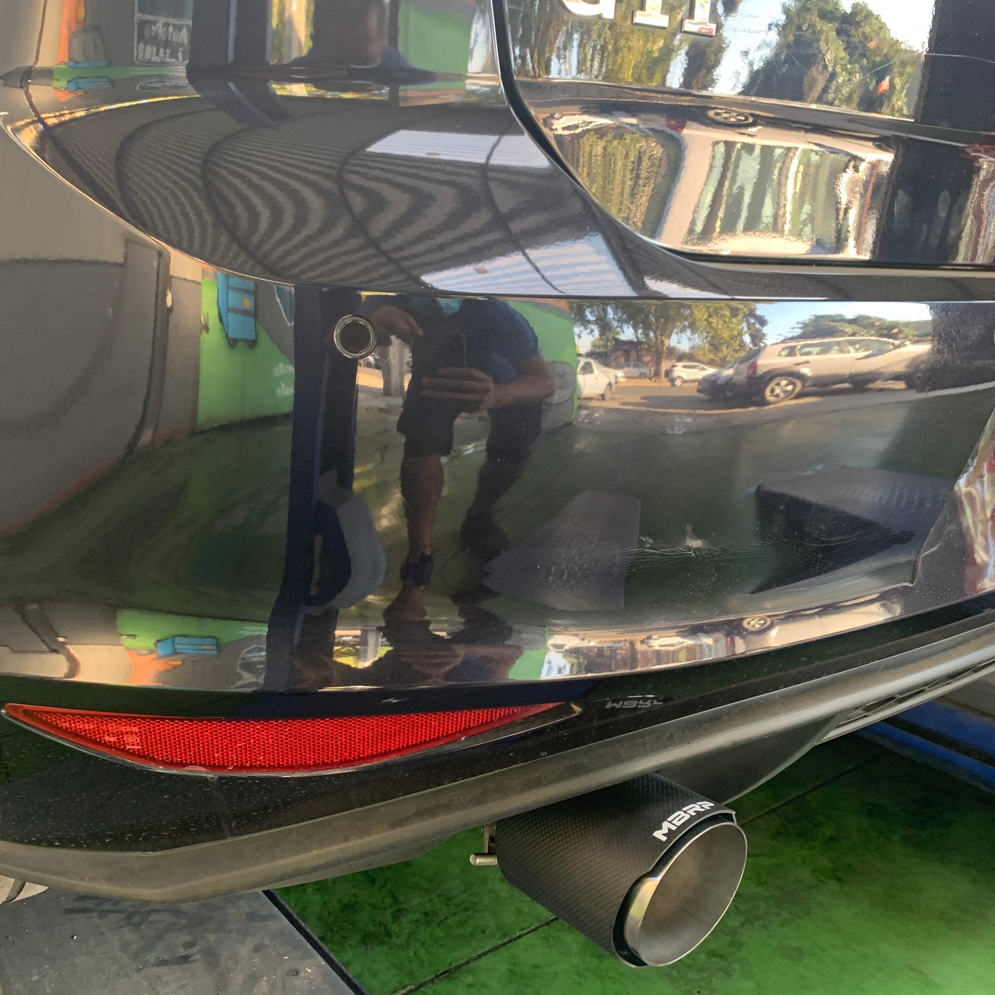 S46063CF MBRP 15-17 VW 2.0L Turbo Golf GTI MK7 3in T304 Cat Back Exhaust w/ Dual Split Rear Exit