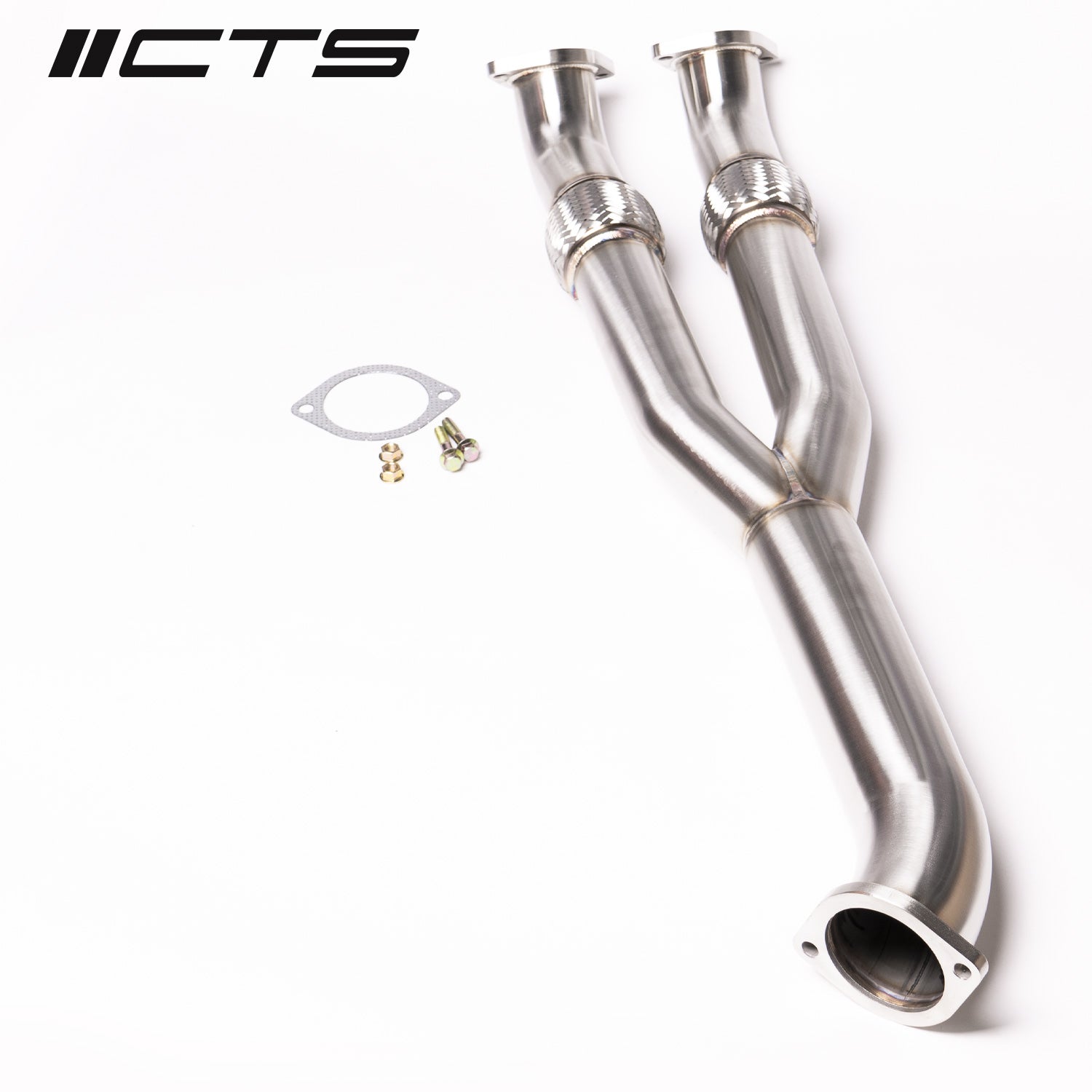 CTS Turbo Nissan R35 GT-R Y-pipe/Mid-pipe Catless CTS Turbo EXH-TP-0015