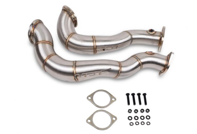 VRSF 3″ Stainless Steel Race Downpipes N54 07-11 BMW 335Xi E90/E92
