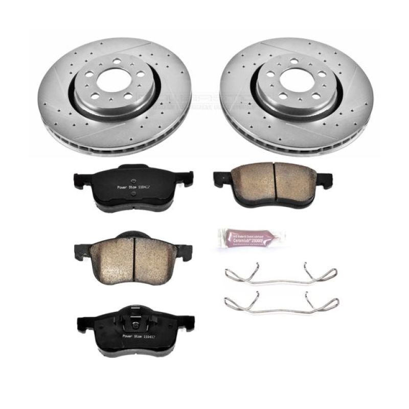 Power Stop 01-09 Volvo S60 Kit Frenos Z23 EVO - DELANTERO