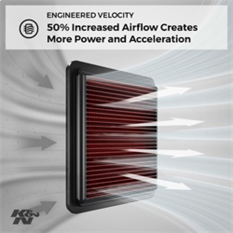 K&N 10-11 Buick Lacrosse / 11 Regal Maxus T60