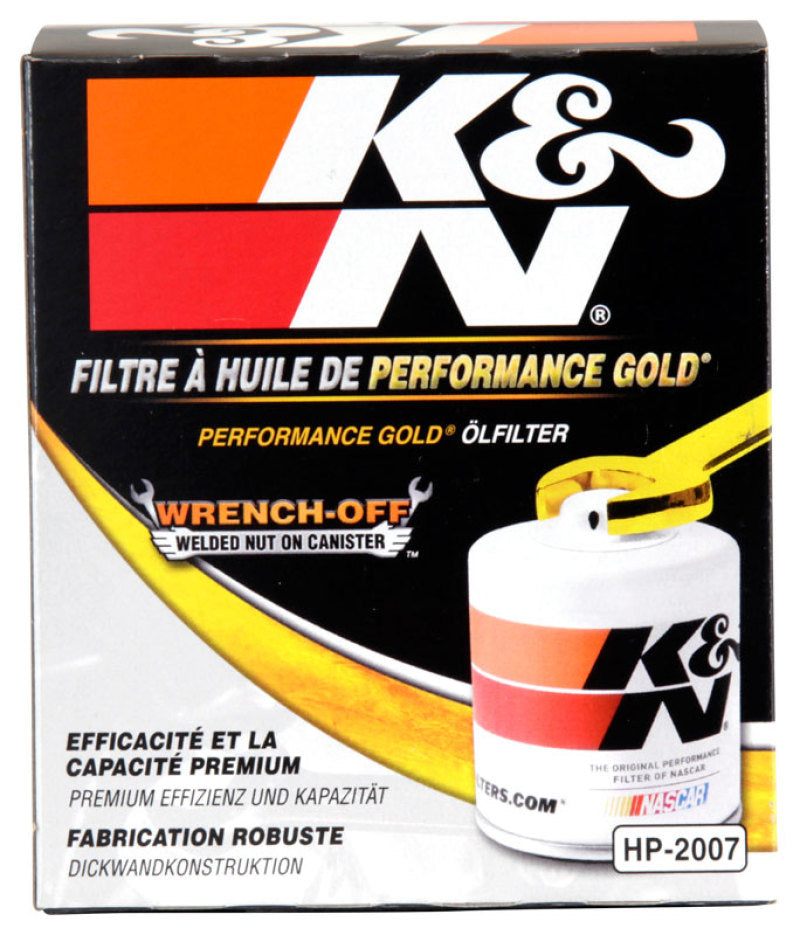 K&N Oil Filter OIL FILTER; AUTOMOTIVE