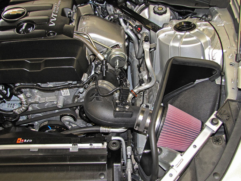 63-3105 K&N 16-17 Chevrolet Camaro L4-2.0L F/I Turbo Aircharger Performance Intake