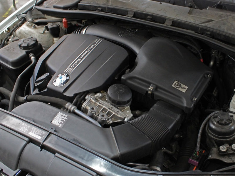 54-31918-B aFe MagnumFORCE Intake System Cover, Black, 11-13 BMW 335i/xi E9x 3.0L N55 (t)