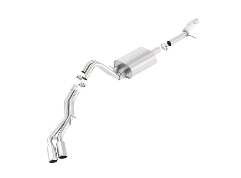 140557 Borla Touring Cat Back 15-16 Chevy Tahoe 5.3L V8 2.75in, 2.25in Dual Same Side Exit 4in Tips