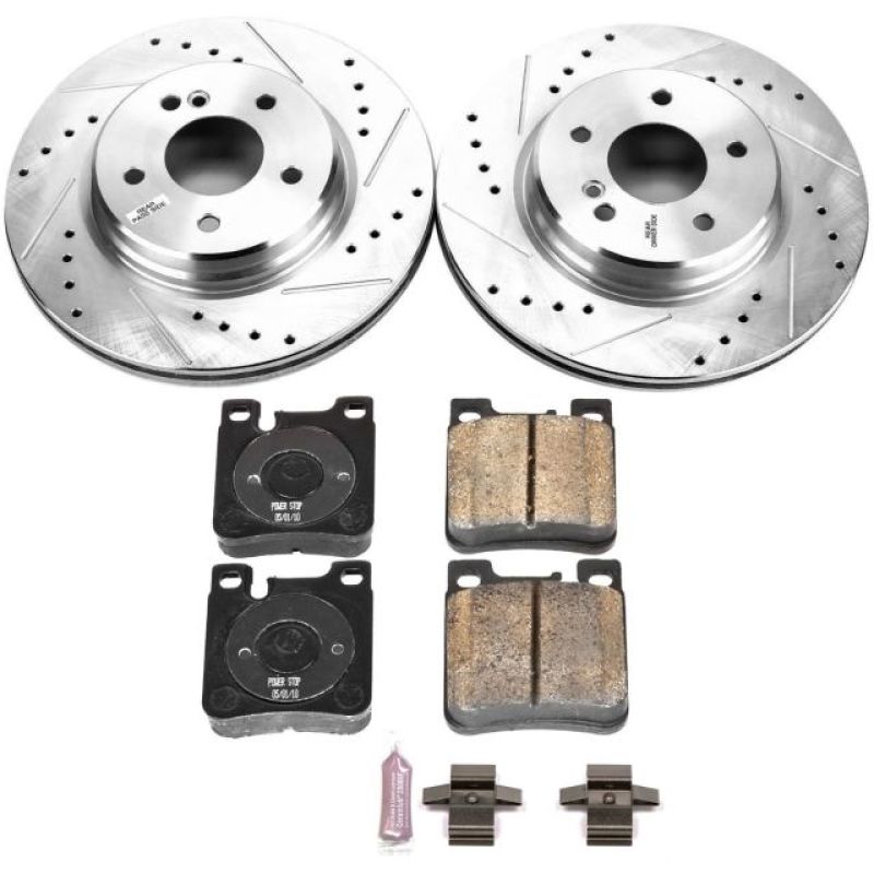 Power Stop 01-04 Mercedes-Benz CLK55 AMG Kit Frenos Z23 EVO - TRASERO