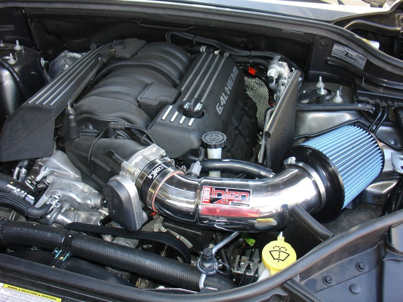 PF5013P Injen 13 Jeep Grand Cherokee SRT-8 6.4L V8 Polished Short Ram Intake w/ Heat Shield