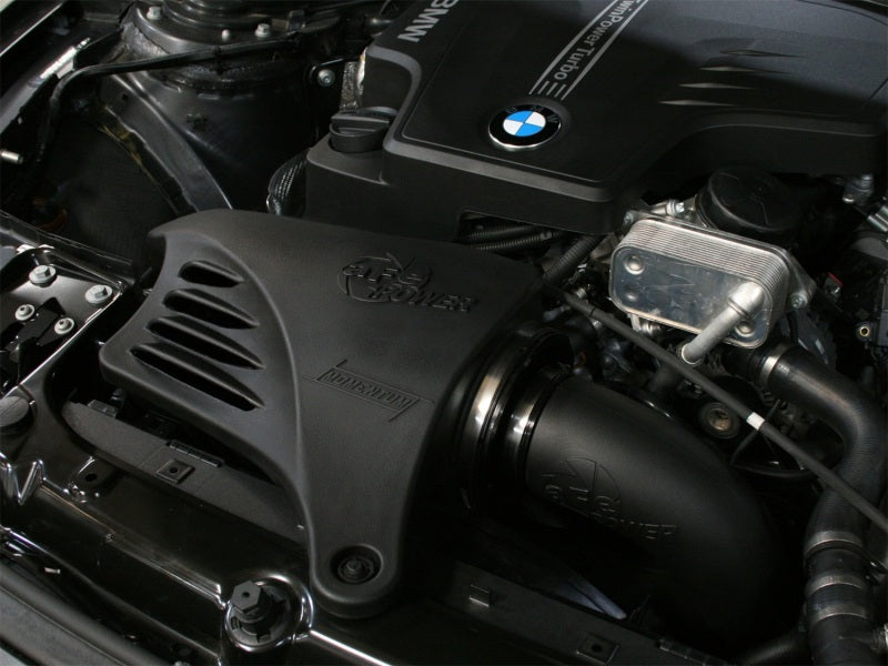 51-82212 aFe MagnumFORCE Intake Stage-2 Si Pro Dry S BMW 328i (F30) 2012-15 L4 2.0L Turbo N20