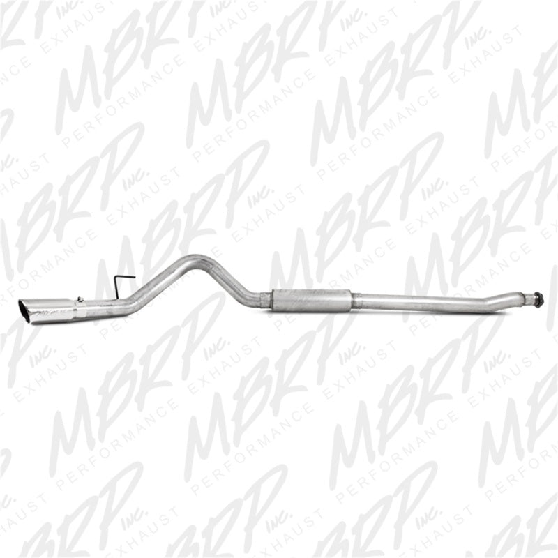 S5248AL MBRP 11-13 Ford F-150 3.5L V6 EcoBoost 4in Cat Back Single Side Alum Exhaust System