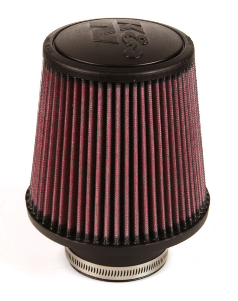 RE-0930 K&N Universal Rubber Filter - Round Tapered 6in Base OD x 3in Flange ID x 6in H