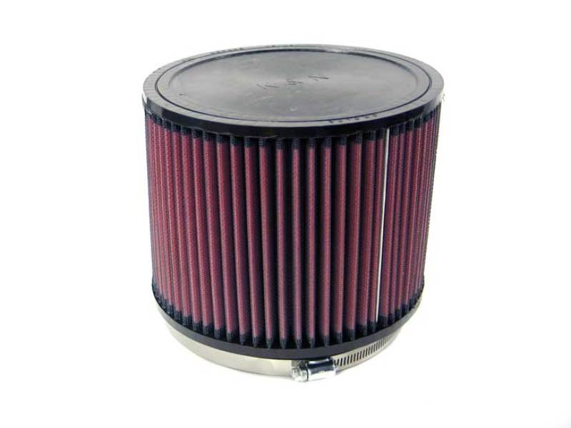 RU-3060 K&N Universal Rubber Filter 6in FLange ID / 7.5in OD / 6in Height / Round Straight