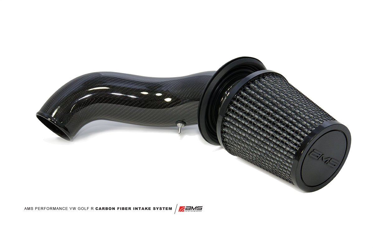 AMS Performance 2015+ VW Golf R MK7 Carbon Fiber Intake System AMS.21.08.0001-1