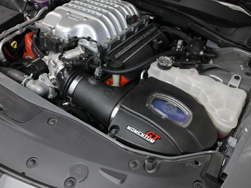 50-72205R aFe Momentum GT 17-18 Dodge Charger/Challenger SRT Hellcat CAI(w/ Pro 5R Media Filter)