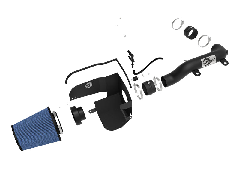 54-53029R aFe Magnum FORCE Stage-2 Pro 5R Cold Air Intake System 18-19 Jeep Wrangler JL Turbo 2.0L - Black