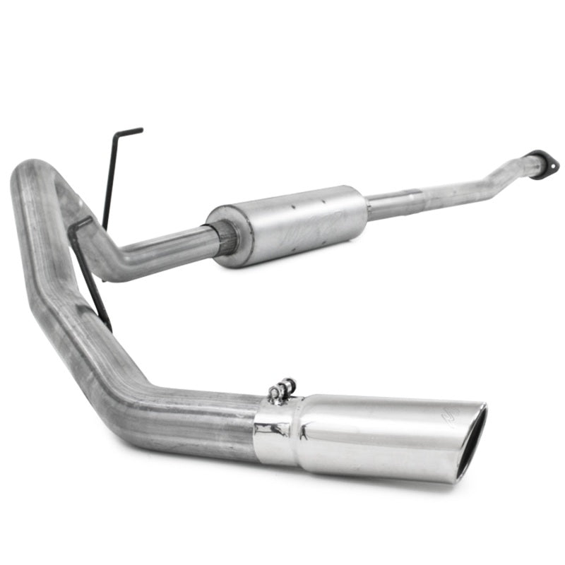S5236AL MBRP Universal F150 V6 Ecoboost 3in Aluminized Cat Back Single Side