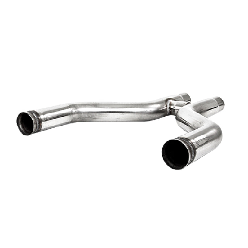 S7263409 MBRP 11-14 Ford Mustang GT 5.0L 3in H-Pipe T409 Exhaust System *Use w/ Factory Cats*
