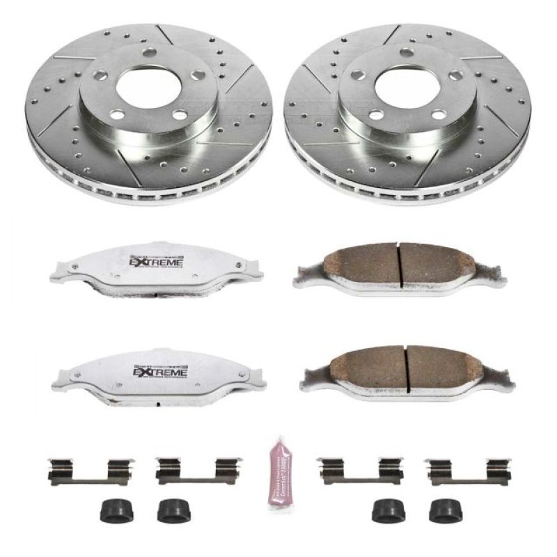 Power Stop 99-04 Ford Mustang Kit Frenos Z26 SPORT - DELANTERO