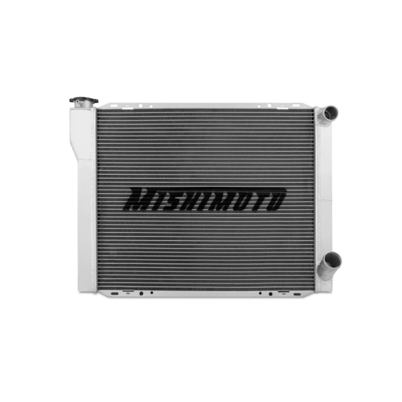 MMRAD-DBP-26 Mishimoto Universal Dual Pass Race Radiator 27x19x3 Inches Aluminum Radiator