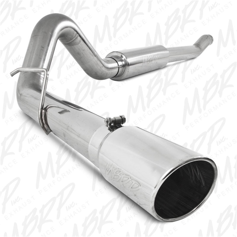 S6206409 MBRP 2003-2007 Ford F-250/350 6.0L EC/CC Turbo Back Single Side (Stock Cat)