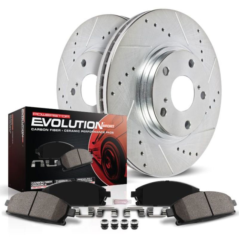 Power Stop 01-04 Mercedes-Benz CLK55 AMG Kit Frenos Z23 EVO - TRASERO