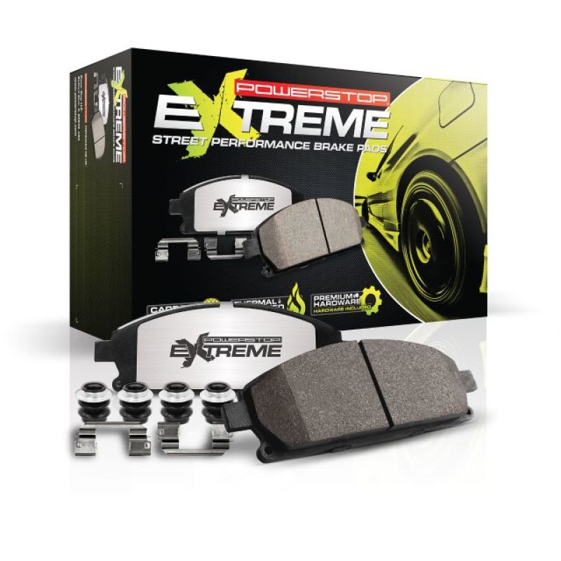 Power Stop 17-21 BMW M240i Front Z26 Extreme Street Brake Pads w/Hardware