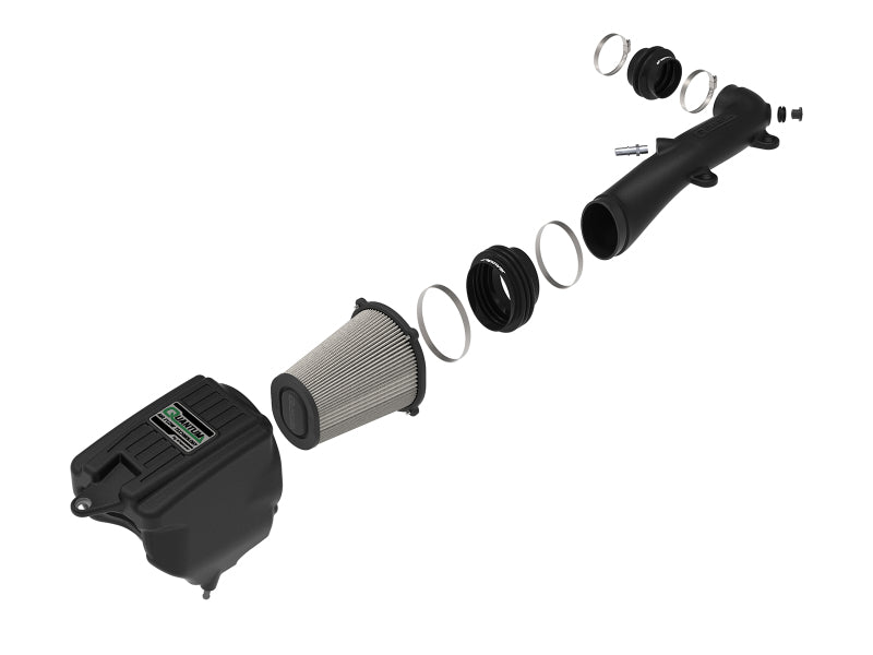 53-10017D aFe Quantum Pro Dry S Cold Air Intake System 18-19 Jeep Wrangler (JL) V6-3.6L