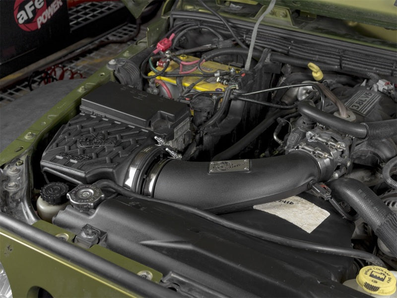 51-76213 aFe Momentum GT Stage 2 Dry S Intake System 07-11 Jeep Wrangler (JK) V6 3.8L w/ Mechanical Fan