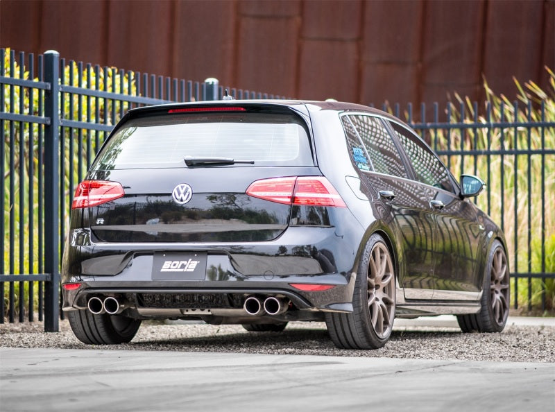 140643 Borla 2015 Volkswagen Golf-R 2.0L Turbo S-Type CB Exhaust