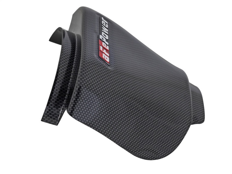 54-12808-C aFe MagnumFORCE Intake Rain Shield 15-16 Dodge Challenger SRT Hellcat 6.2L V8 (sc) - Carbon Finish