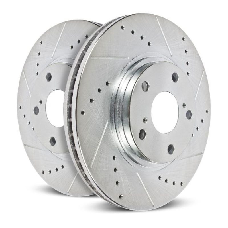 Power Stop 13-16 Scion FR-S Discos Perforados y Ranurados DELANTEROS - Par 292mm