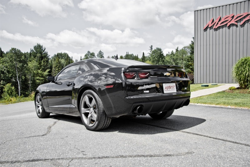 S7019BLK MBRP 2010-2015 Chevrolet Camaro V8 6.2L 3in Black Coated Axle Back Muffler Delete