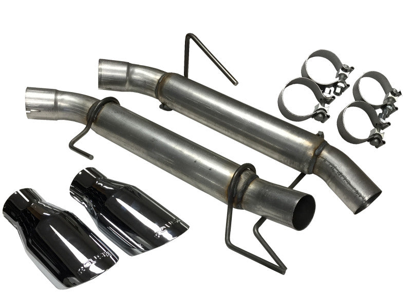421915 ROUSH 2005-2010 Ford Mustang V8 Extreme Axle-Back Exhaust Kit