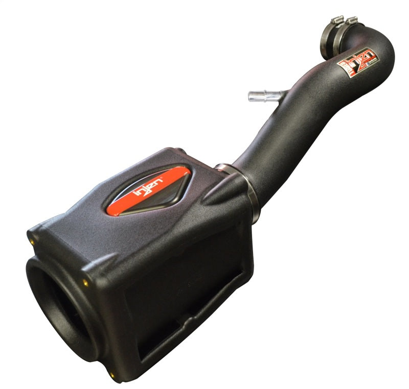 PF5005WBC Injen 2018+ Jeep Wrangler JL V6-3.6L Wrinkle Black Oiled Power-Flow Air Intake System