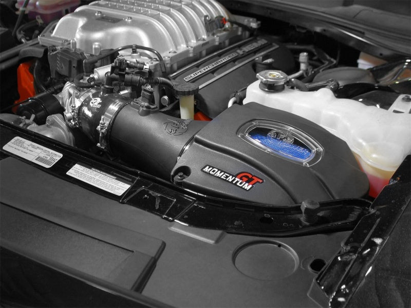 52-72204 aFe Momentum Air Intake System PRO 5R w/ Extra Filter 2015 Dodge Challenger SRT Hellcat 6.2L (sc)