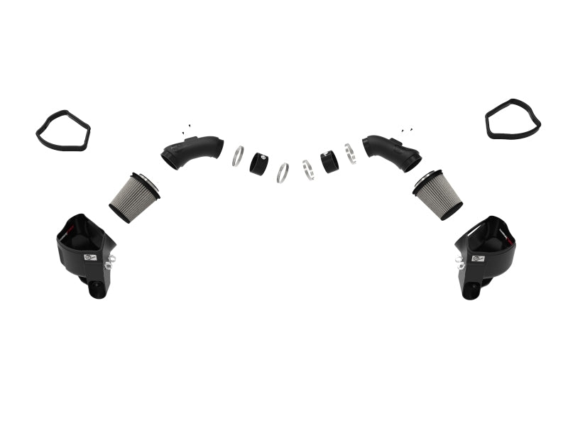 54-13030D aFe POWER Magnum FORCE Stage-2 Pro DRY S Cold Air Intake System 12-19 BMW M5 (F10) / M6 (F12/13)