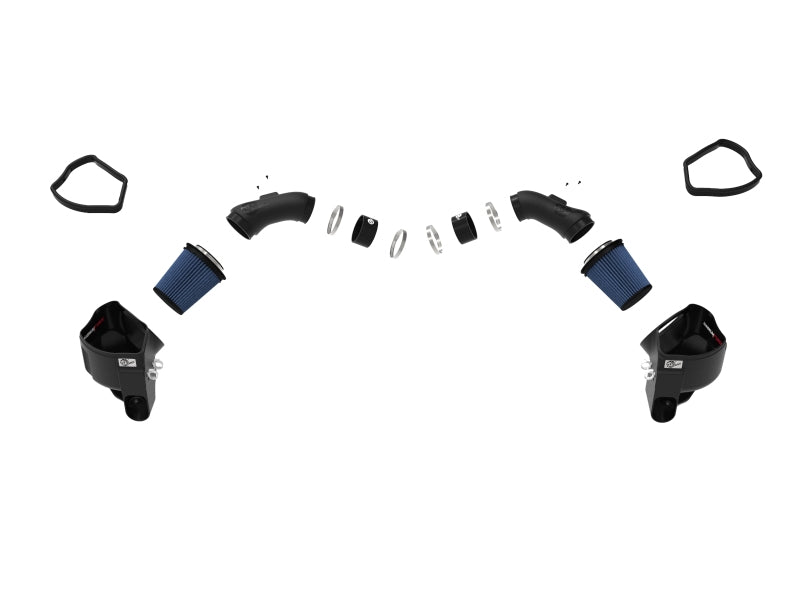 54-13030R aFe POWER Magnum FORCE Stage-2 Pro 5R Cold Air Intake System 12-19 BMW M5 (F10) / M6 (F12/13)