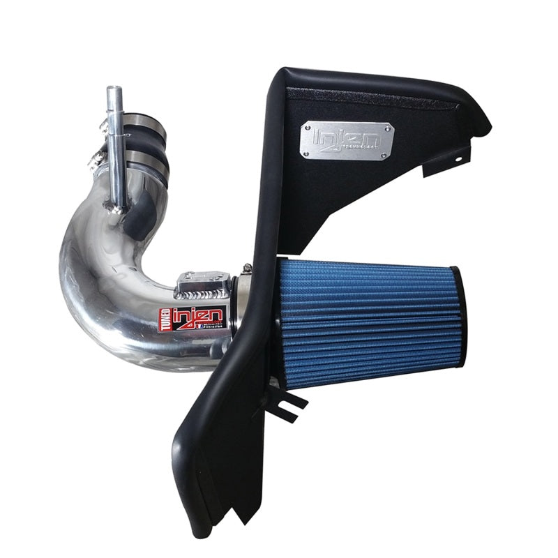 PF7017WB Injen 2016+ Chevy Camaro 2.0L Wrinkle Black Power-Flow Air Intake System